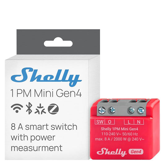 Shelly 1PM Mini Gen4 評測:小巧身材,強大安全與智能功能