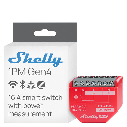 Shelly 1PM Gen4 深度評測:智能家居的安全與智慧之選