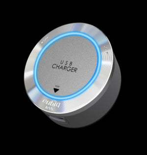 Eubiq – USB雙位適配器 USB3.4 黑/銀