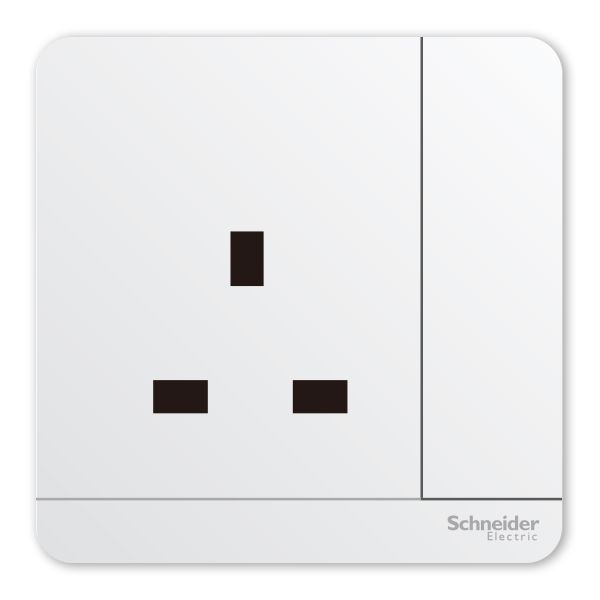 AvatarOn奐尚 13A 單位/兩位連保護門插座(白/玫瑰金/灰/胡桃木)| 請先查詢現貨 - LINKO Shop