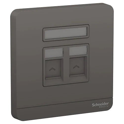 AvatarOn奐尚 RJ45 單/兩位, Cat 5e/ 6 數據Keystone面板 備防塵活門 | 請先查詢現貨 - LINKO Shop