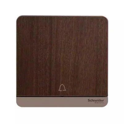 AvatarOn奐尚 10A 單位門鐘圖案按手掣 (白/金/灰/木) - LINKO Shop