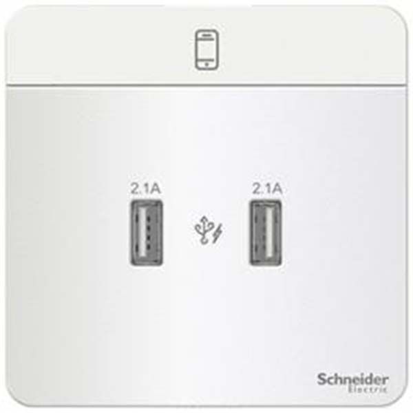 AvatarOn奐尚 兩位2.1A USB充電插座 (白/玫瑰金/灰/胡桃木) | 請先查詢現貨 - LINKO Shop