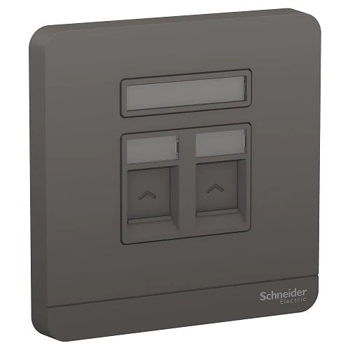 AvatarOn奐尚 RJ45 單/兩位, Cat 5e/ 6 數據Keystone面板 備防塵活門 | 請先查詢現貨 - LINKO Shop