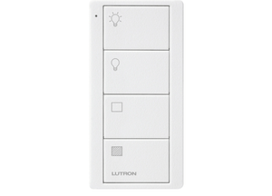 Lutron 4按鈕 Pico 射頻無線控制器 (帶燈光及窗簾控制的圖示) - LINKO Shop