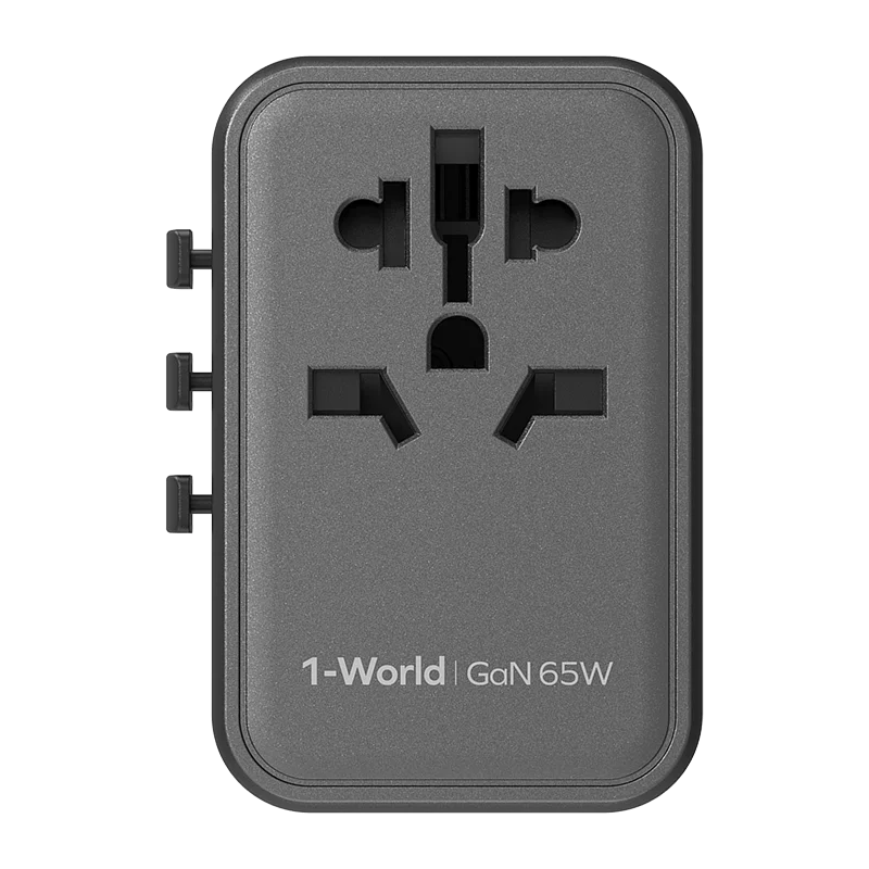 Momax 1-World 65W GaN 方便式旅行插座 UA8 |方便攜帶、穩定安全 - LINKO Shop