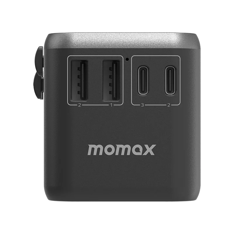 Momax 1-World 65W GaN 方便式旅行插座 UA8 |方便攜帶、穩定安全 - LINKO Shop