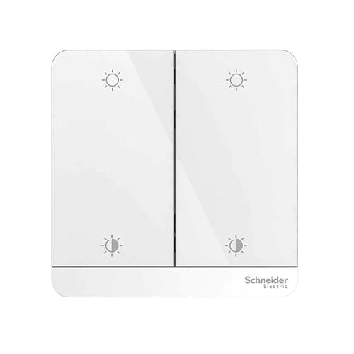 Wiser 智能兩位光暗掣掣 (白色/金色)|打造你的智能家居 - LINKO Shop