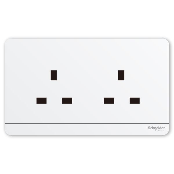 Schneider Electric AvatarOn 13A 兩位連保護門插座 香港購買指南