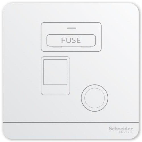 Schneider AvatarOn 13A 保險菲士蘇連雙極開關掣連 LED 指示燈 香港購買指南