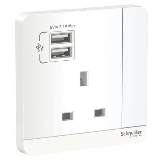 Schneider AvatarOn 13A USB充電插座 香港購買指南
