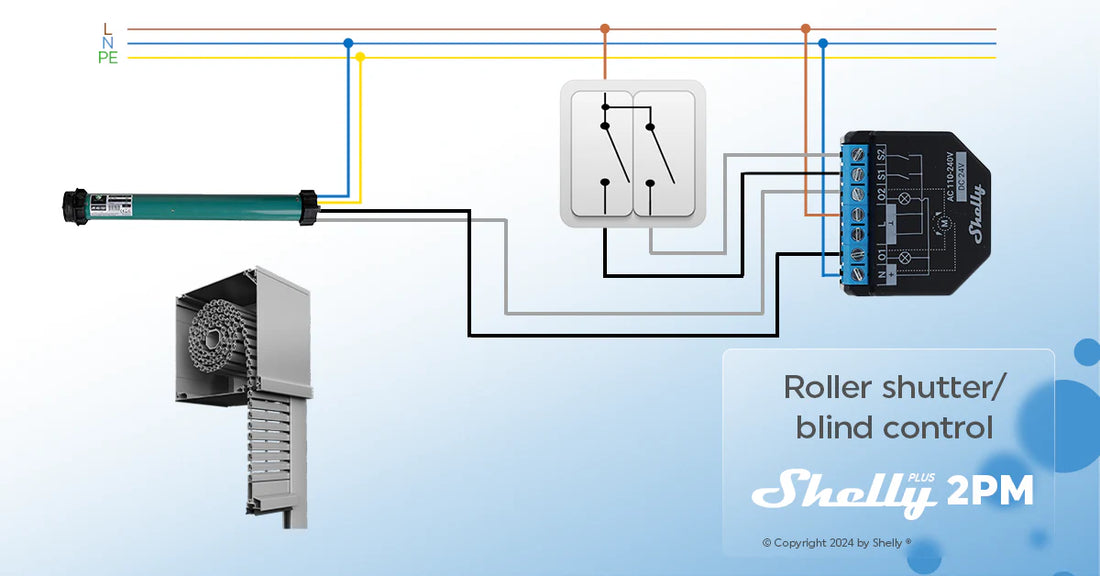 DIY 智能窗簾改造指南：用 Shelly 2.5 讓傳統窗簾秒變智能