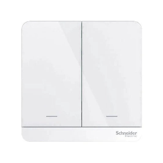 Schneider Electric Wiser 智能兩位開關掣（白色／金色）香港購買指南