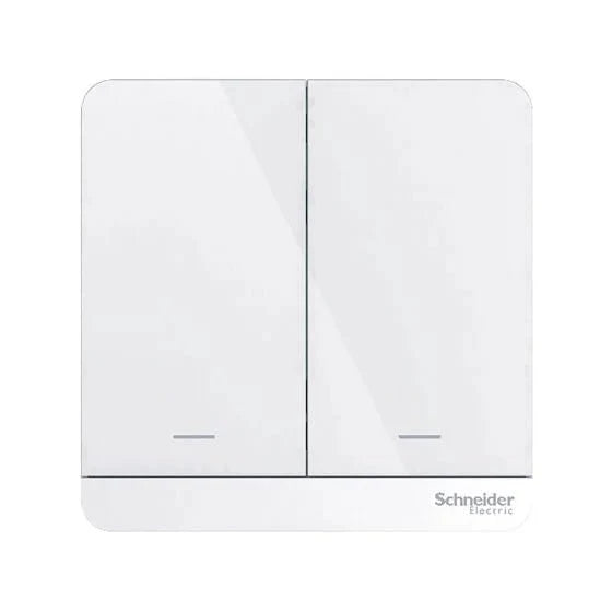 Schneider Electric Wiser 智能兩位開關掣（白色／金色）香港購買指南