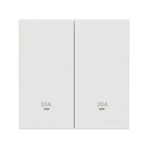 AvatarOn C 20A孖位雙極開關(燈曲)