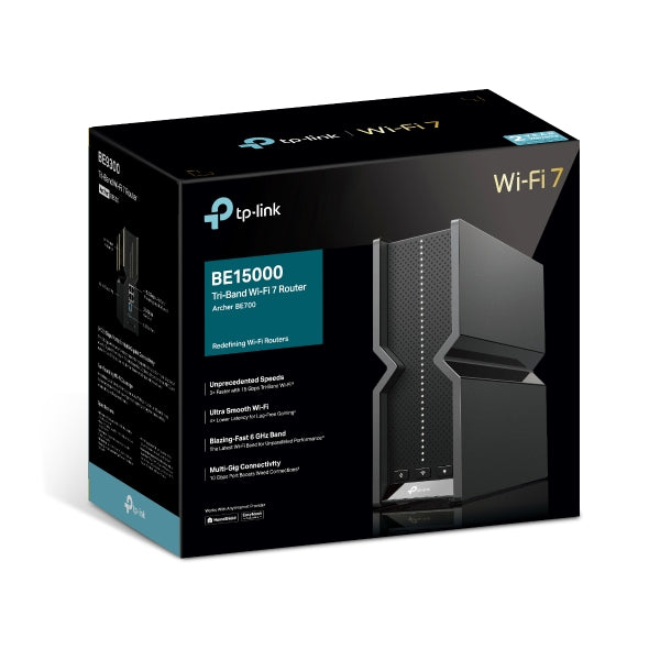 TP-Link Archer BE700 高速 15Gbps 三頻 Wi‑Fi 7 路由器