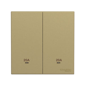 AvatarOn C 20A孖位雙極開關(燈曲)