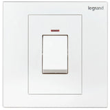 Legrand Galion 逸景 45A 單位雙極開關掣 LED燈