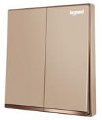 Legrand Galion 逸景系列 二位單控開關 帶LED指示燈 – 圖5 | linko.shop