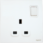Legrand Mallia Senses 13A 單蘇有掣 陶瓷白