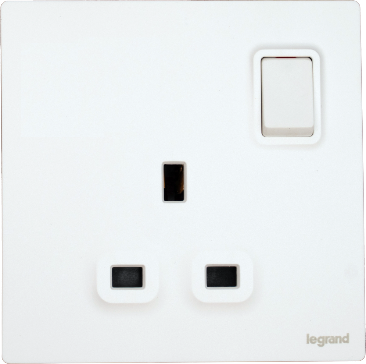 Legrand Mallia Senses 13A 單蘇有掣 陶瓷白