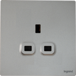 Legrand Mallia Senses 13A 單蘇 深沙銀
