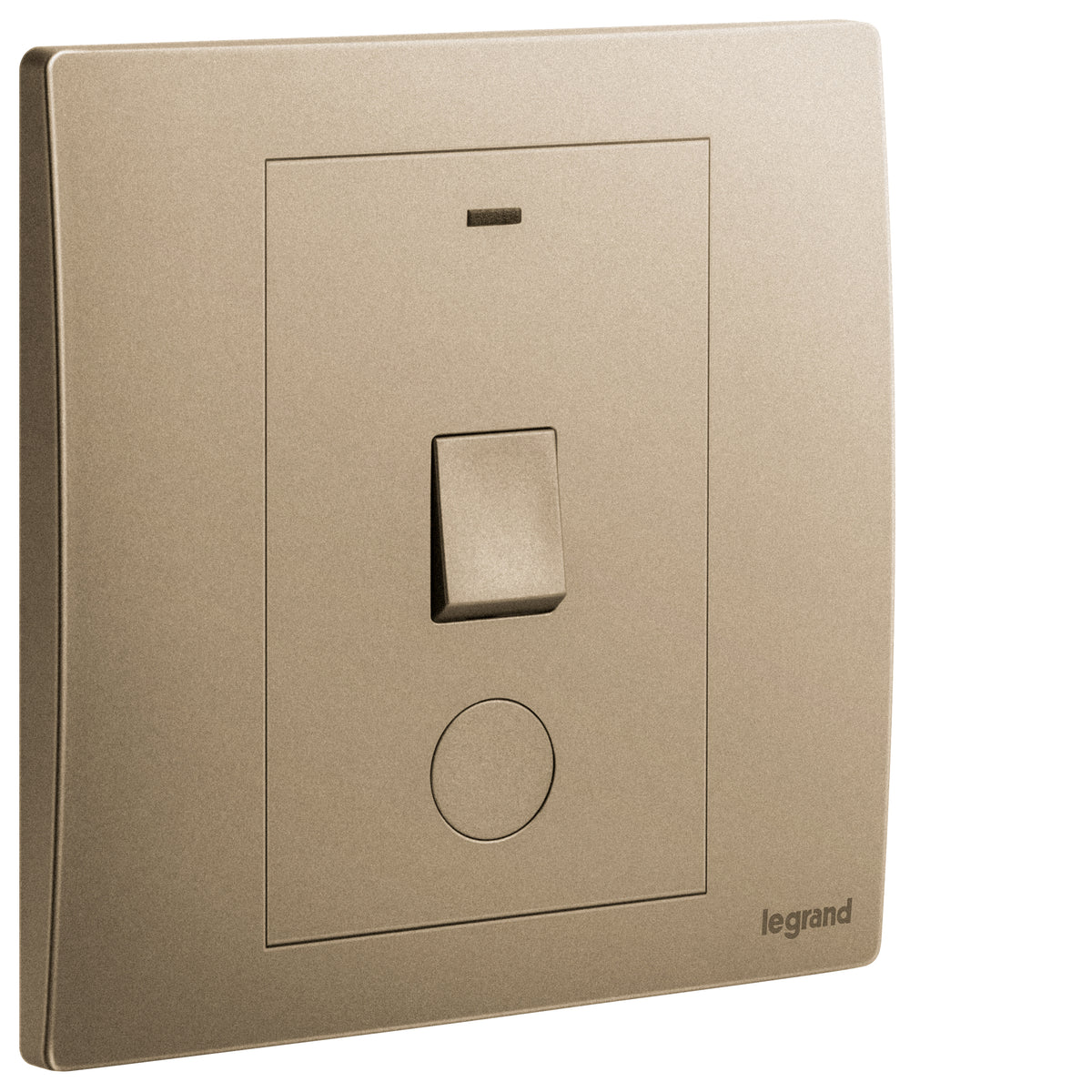 Legrand Mallia Senses 20A 燈曲 連出線孔 深古銅