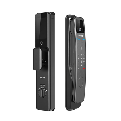 PHILIPS EasyKey DDL702-FVP 人臉識別視像智能鎖（曜石黑）｜人面辨識開門