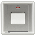 西門子 DELTA®seata 32A 單位雙極開關(帶霓虹燈指示器) 產品圖片