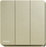 西門子 DELTA®arina 16AX 三位單控開關 產品圖片