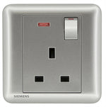 西門子 DELTA®seata 13A 單位開關插座(帶霓虹燈指示器) 產品圖片