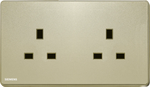 西門子 DELTA®arina 13A 雙位插座 產品圖片