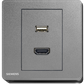 西門子 DELTA®arina HDMI + USB 插座