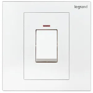 Legrand Galion 逸景 45A 單位雙極開關掣 LED燈 產品圖片