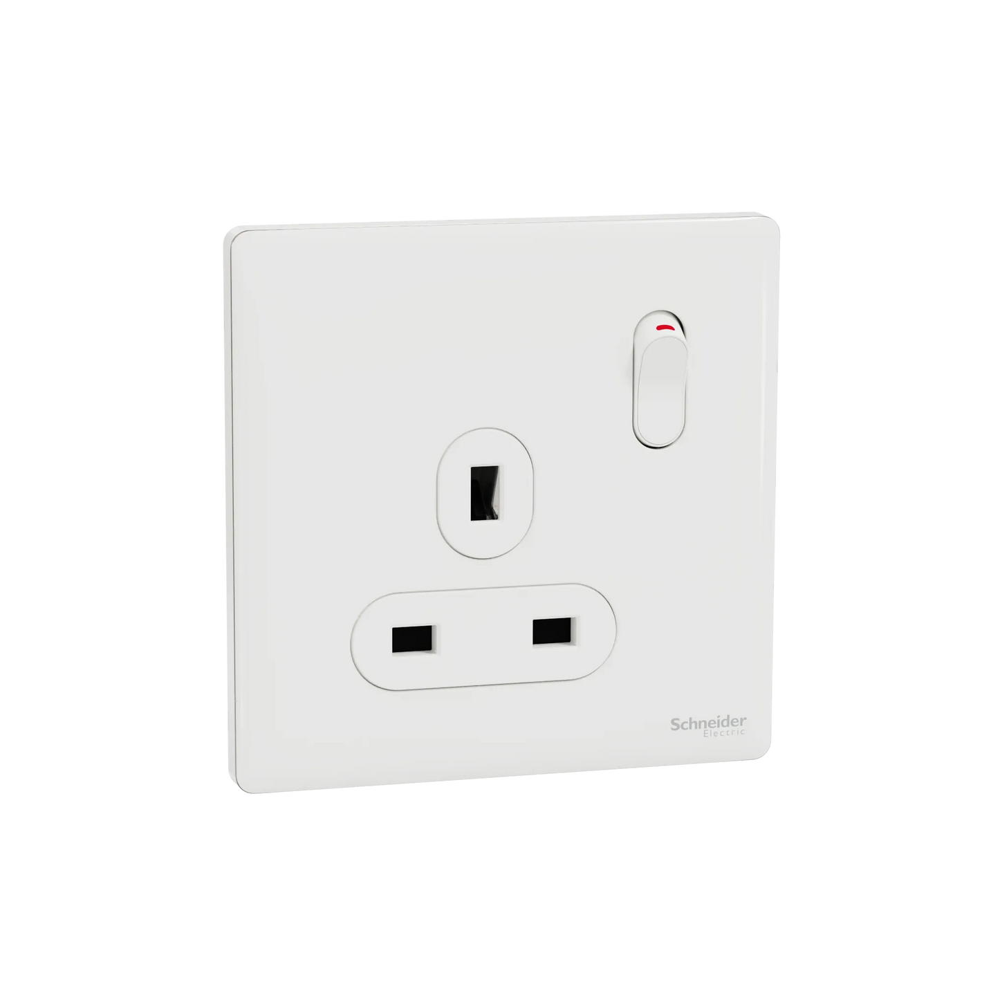 施耐德 Unica X 13A 單位連保護門有掣雙極插座