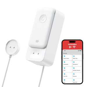SwitchBot - 智能WiFi漏水警報器 漏水浸水偵測 100dB警報響聲/App緊急通知/IP67防水/家居防護必備
