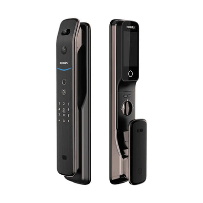 PHILIPS EasyKey DDL709-FVP 人臉識別視像智能鎖（紅古銅／曜石黑）｜人面辨識開門