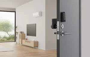 SwitchBot Smart Lock Pro combo套裝1【智能門鎖】+ Keypad Touch 【指紋密碼鎖配置】