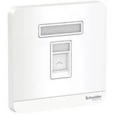 AvatarOn  單位 RJ45 6類數據插座 Keystone面板備防塵活門
