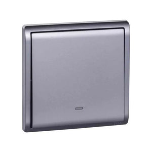 Pieno 16AX 20A 單位十字開關掣 連螢光指示