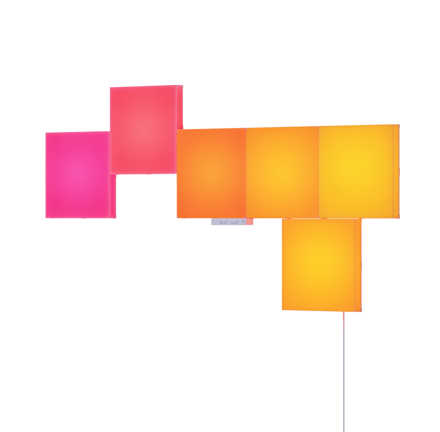 Nanoleaf Blocks 正方形 LED 燈模 多彩動畫 智慧家庭 6塊入門套裝