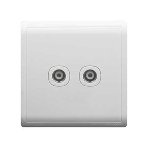 Pieno 兩位電視/收音機天線主板插座