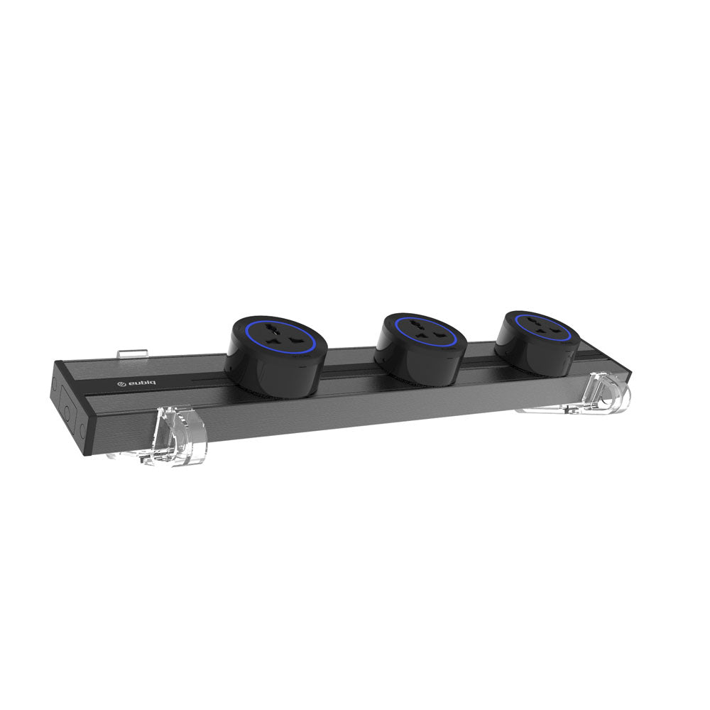 Eubiq E-Track 拖板式電力軌道套裝 黑色 500mm