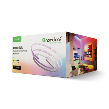 Nanoleaf Essentials 智能燈帶 2米套裝 支援 Matter 藍牙 Thread 多彩變色