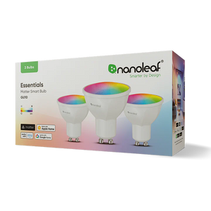 Nanoleaf Essentials Matter GU10 智能燈泡 3個裝 (兼容Matter）