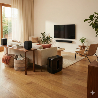 Sonos Home Theater Bundle - Beam Gen2 + Sub Mini + Era 100 (Pair)