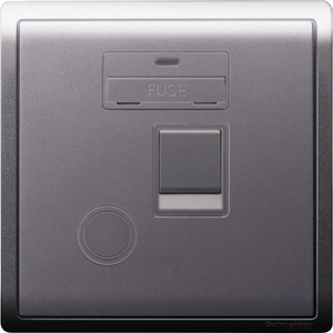 Pieno 13A 單位保險菲士蘇連雙極開關掣及指示燈