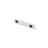 Easy series, surface-mounted power track, metal cover with group control, 25A, 250V, 0.8m, surface mount.