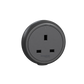 Easy series, Socket outlet, 1 gang, 13A, 250V, 3pin 明裝式電力路軌13A插頭