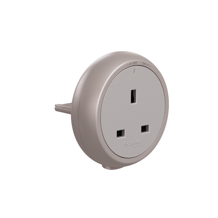 Easy series, Socket outlet, 1 gang, 13A, 250V, 3pin 明裝式電力路軌13A插頭